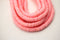 6mm vinyl Heishi beads pink polymer clay beads